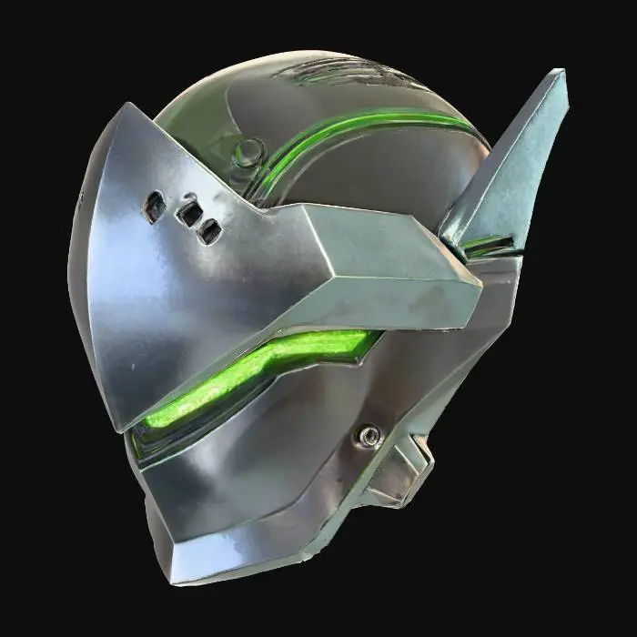 3D model for Silver Sentinel Helmet