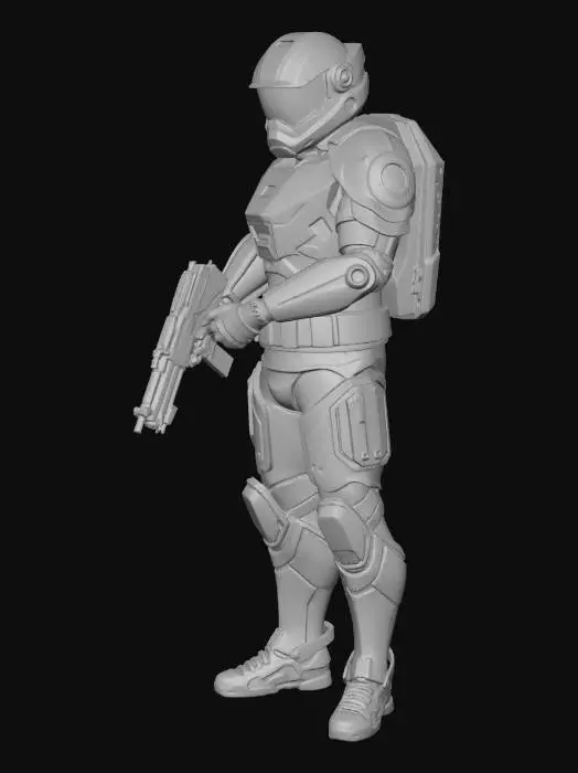 3D model for player for my action-shooter game