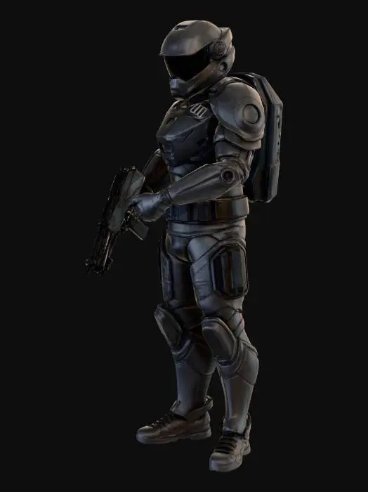 3D model for player for my action-shooter game