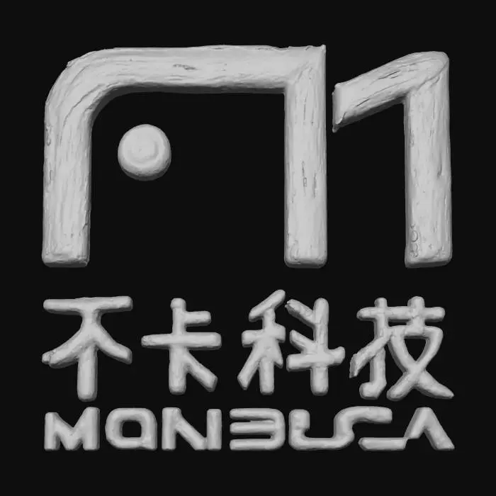 3D model for Monibuca Logo