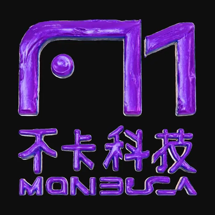 3D model for Monibuca Logo