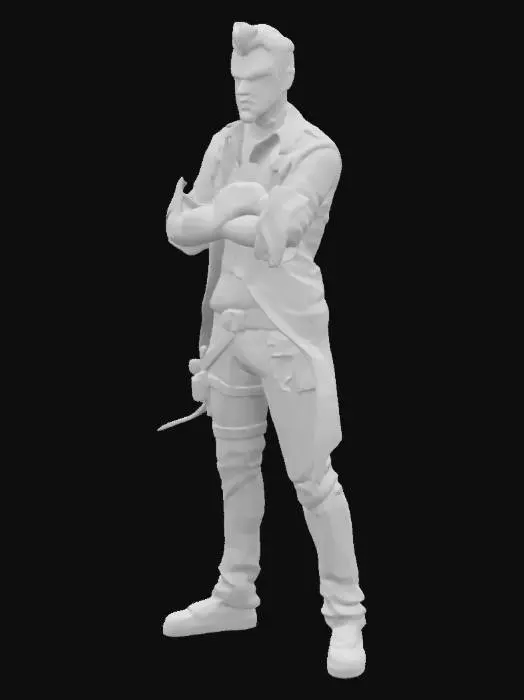 3D model for Borderlands_Character_0322125958_texture