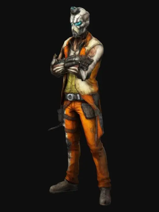 3D model for Borderlands_Character_0322125958_texture