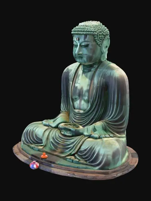3D model for Great Buddha of Kamakura