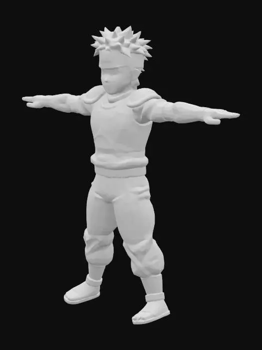 3D model for Young Shinobi Stance