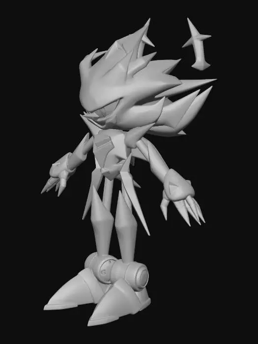 3D model for Metal Sonic Roaring Knight