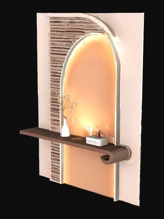 3D model for Serene Entryway