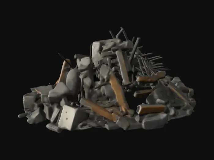 3D model for Rubble Chaos