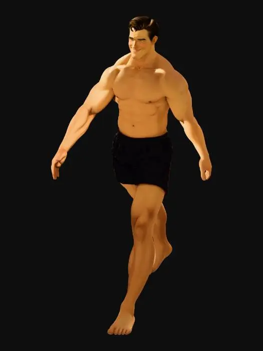 3D model for Strength Among the Clouds