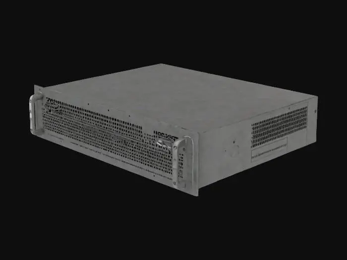 3D model for Rackmount Server Chassis
