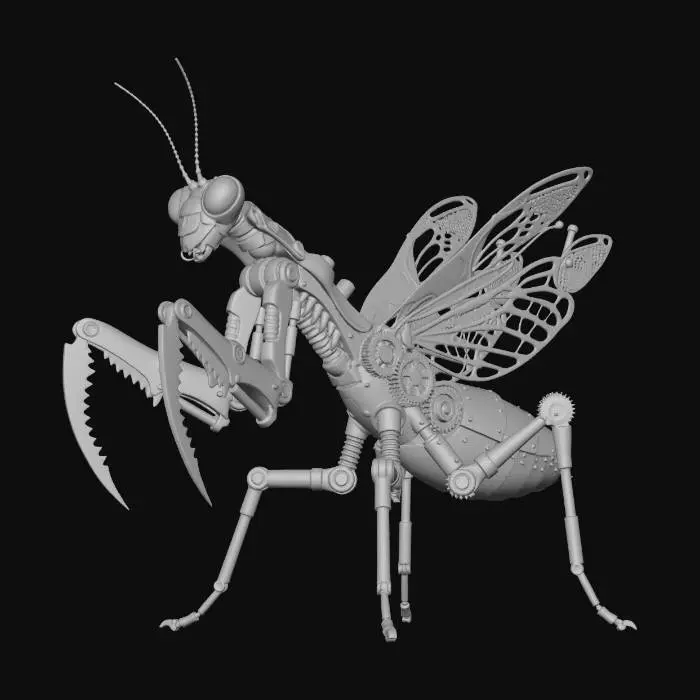 3D model for Clockwork Mantis