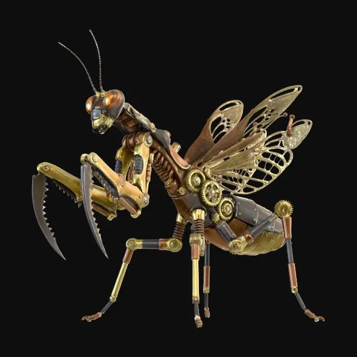 3D model for Clockwork Mantis
