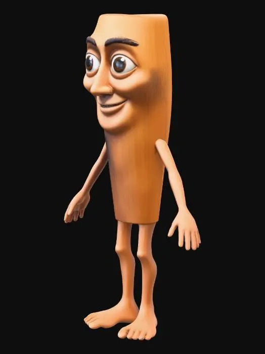 3D model for Tung Tung sahur