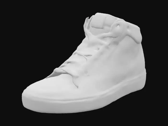 3D model for Vibrant High top Skate Shoe