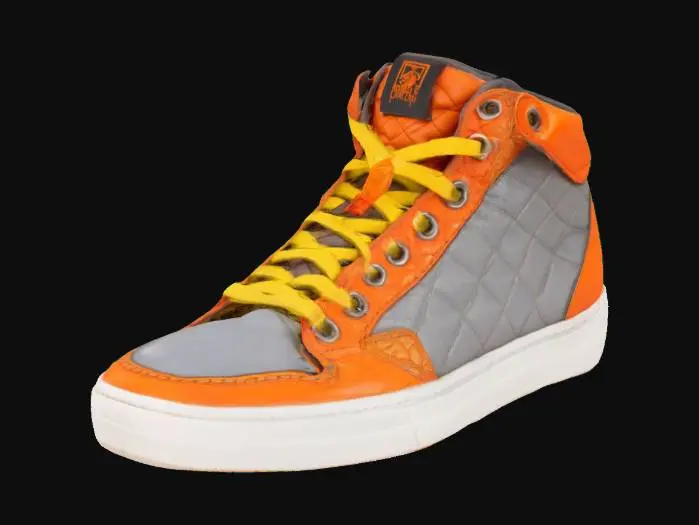 3D model for Vibrant High top Skate Shoe