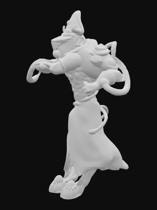 3D model for Ethereal Warrior