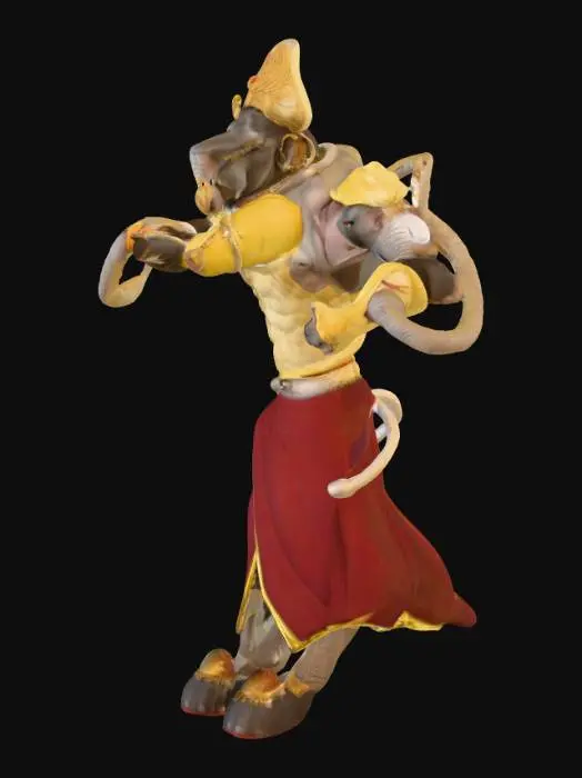 3D model for Ethereal Warrior