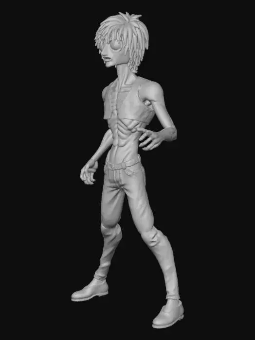 3D model for Starry Night Figure