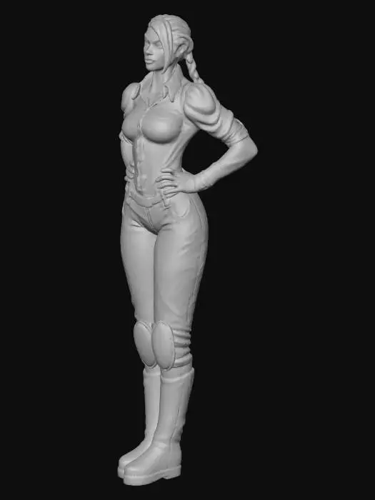 3D model for Adventurous Heroine