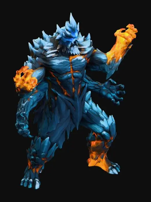 3D model for Elemental Fury