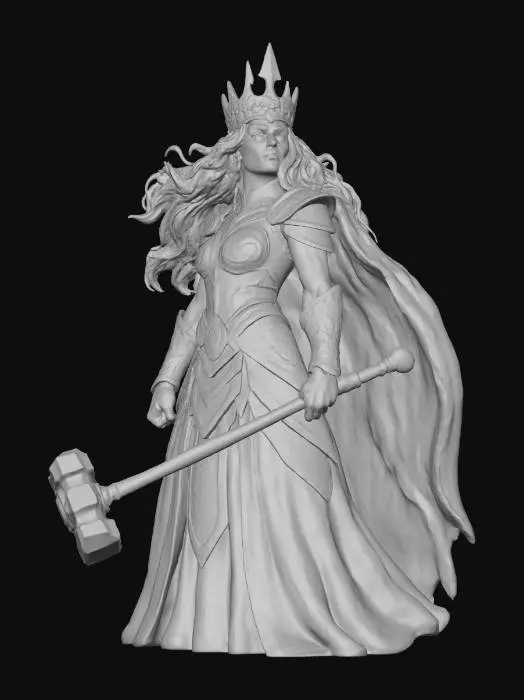 3D model for Frost Queen Majesty