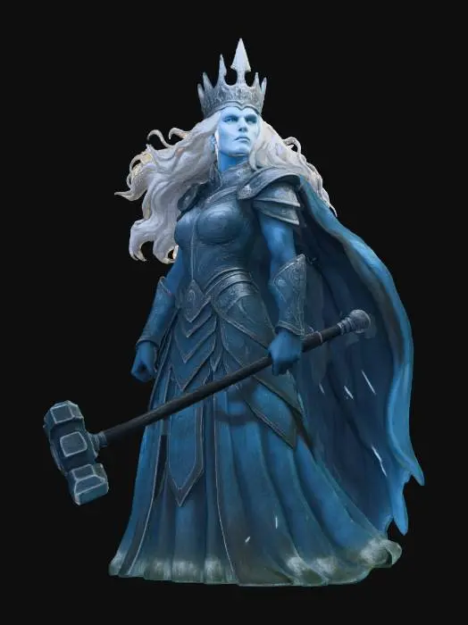 3D model for Frost Queen Majesty
