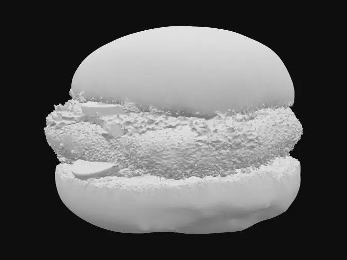 3D model for Crispy Delight Burger #food#