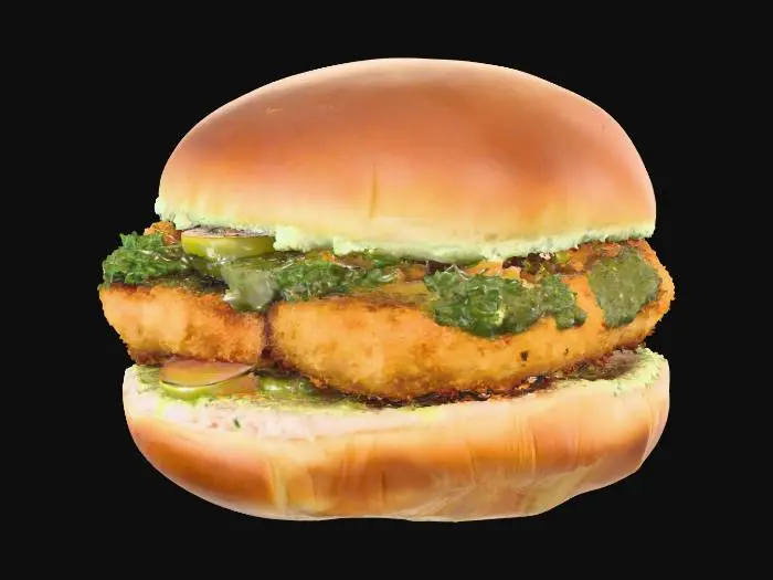 3D model for Crispy Delight Burger #food#