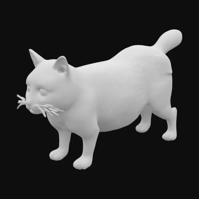 3D model for Whiskers the Munchkin