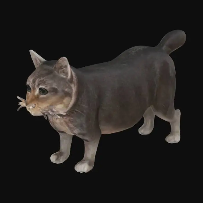 3D model for Whiskers the Munchkin