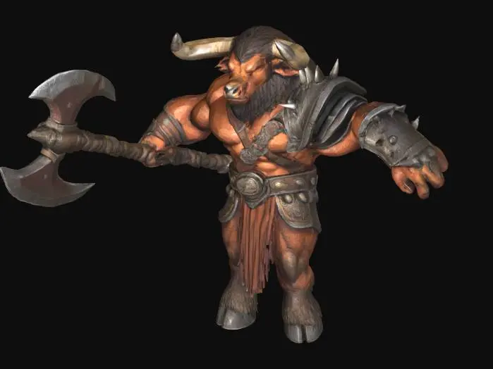 3D model for Minotaur Marauder