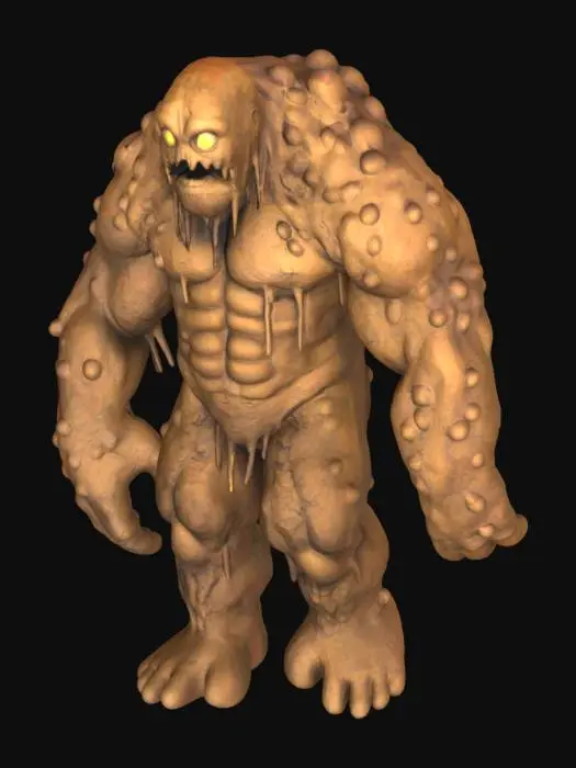 3D model for Mud Golem
