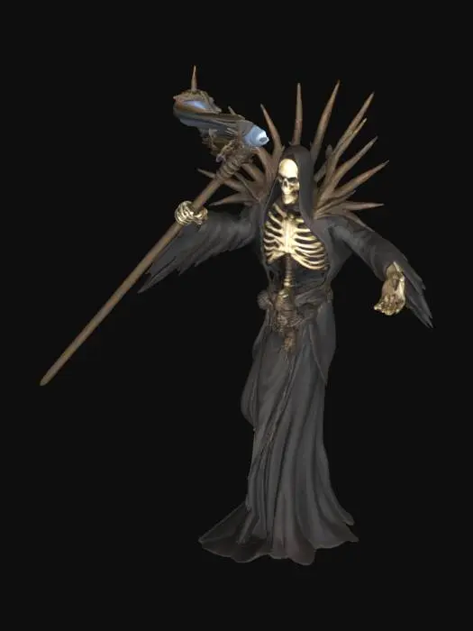 3D model for Ethereal Necromancer