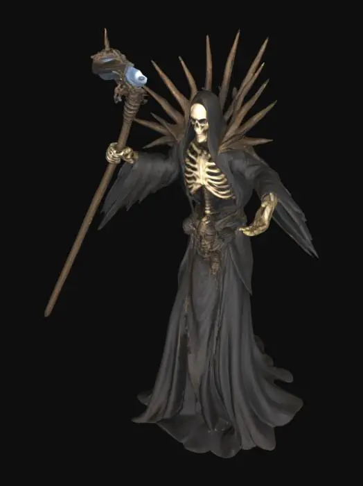 3D model for Ethereal Necromancer