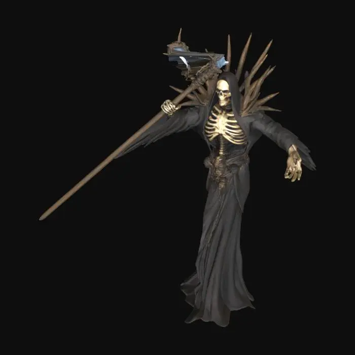 3D model for Ethereal Necromancer