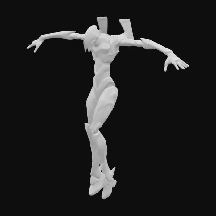 3D model for Evangelion Unit 02