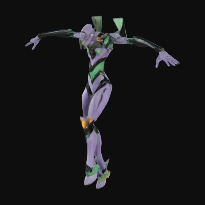 3D model for Evangelion Unit 02
