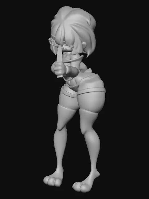 3D model for Chara Core: Slice of Sunshine