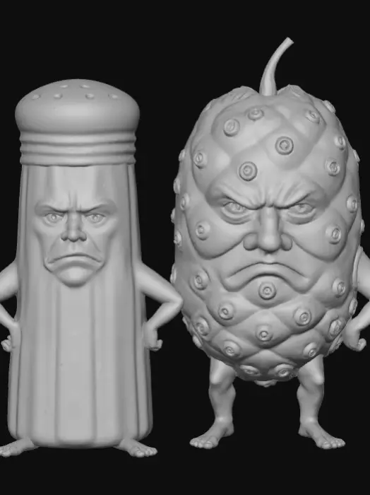3D model for Salt and Spice Warriors