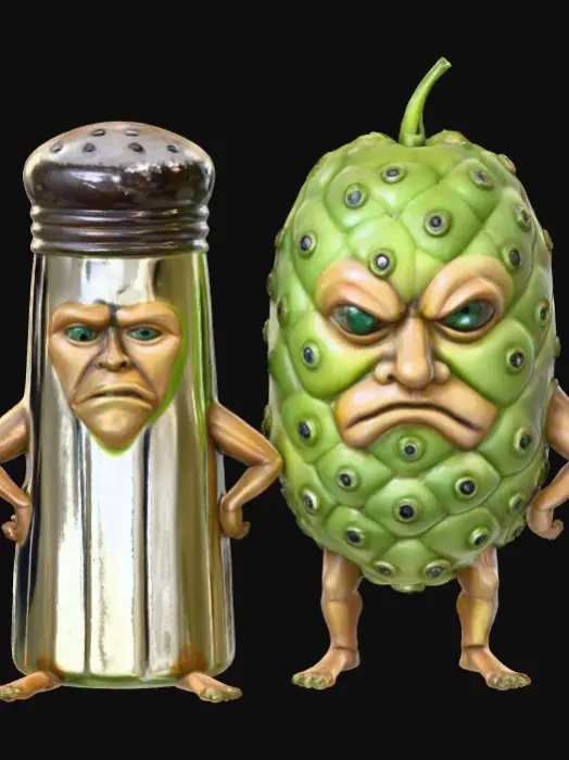 3D model for Salt and Spice Warriors