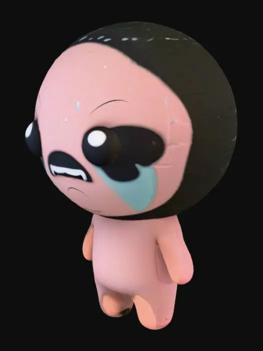 3D model for Crying Cartoon Character