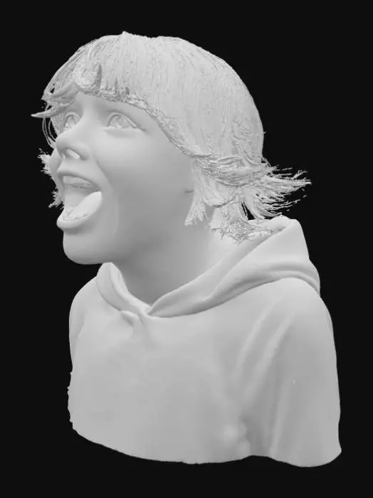 3D model for Excited Crowd Moment