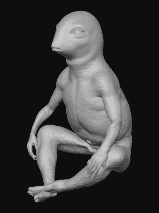 3D model for Alien on a Couch