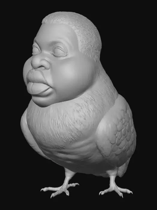 3D model for Pigeon Fusion