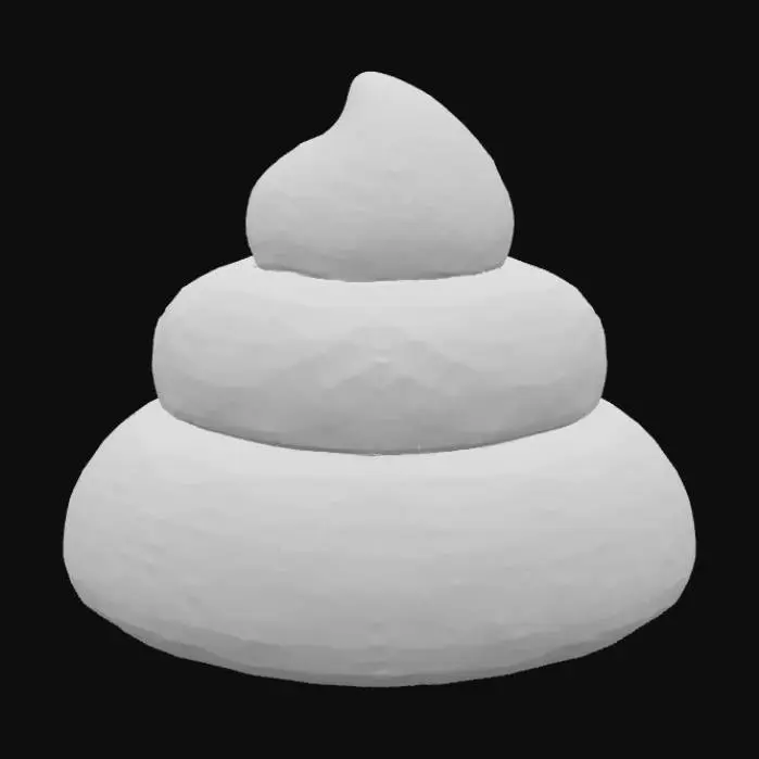 3D model for Poop Emoji