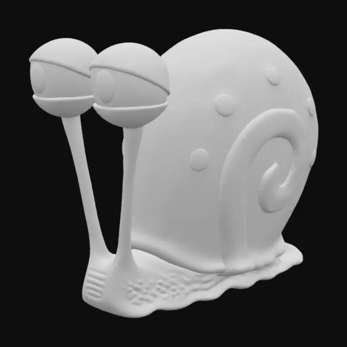 3D model for Snail Buddy