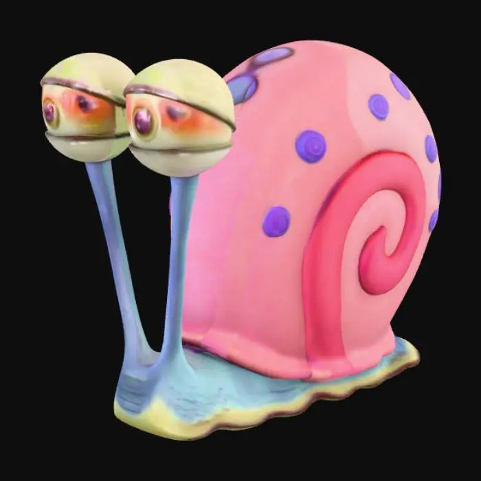3D model for Snail Buddy