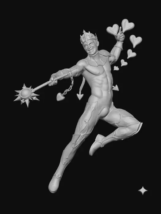 3D model for Prince of Hearts