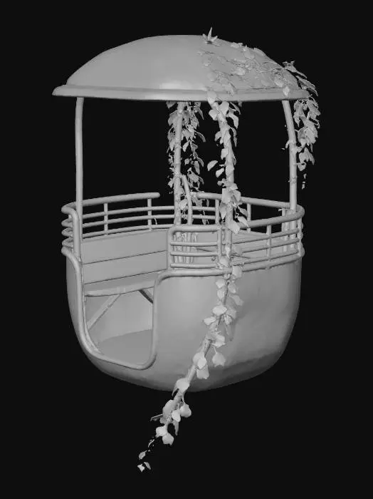 3D model for Forgotten Ferris Wheel Cart