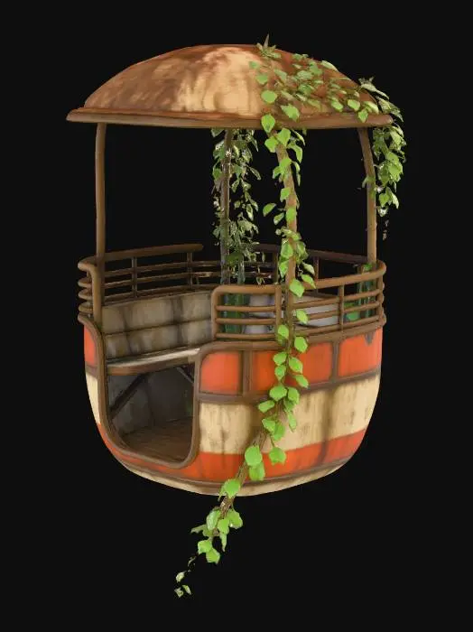3D model for Forgotten Ferris Wheel Cart